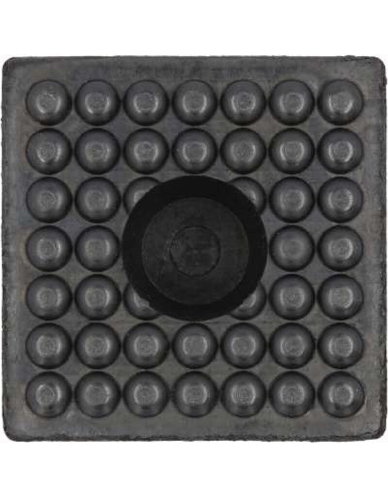KS TOOLS Rubberonderlegger 16 voor hefbruggen, 120 x 120 x 80 mm - 160.0439