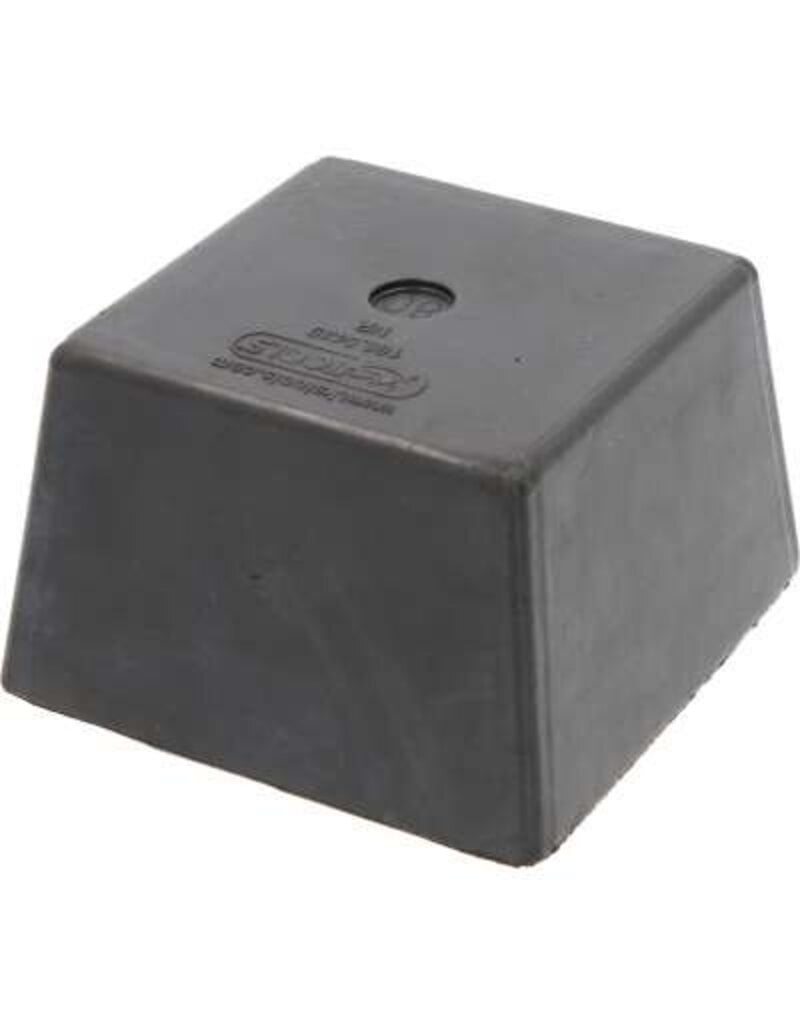 KS TOOLS Rubberonderlegger 16 voor hefbruggen, 120 x 120 x 80 mm - 160.0439
