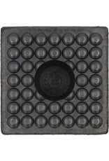 KS TOOLS Rubberonderlegger 16 voor hefbruggen, 120 x 120 x 80 mm - 160.0439