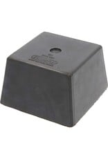 KS TOOLS Rubberonderlegger 16 voor hefbruggen, 120 x 120 x 80 mm - 160.0439