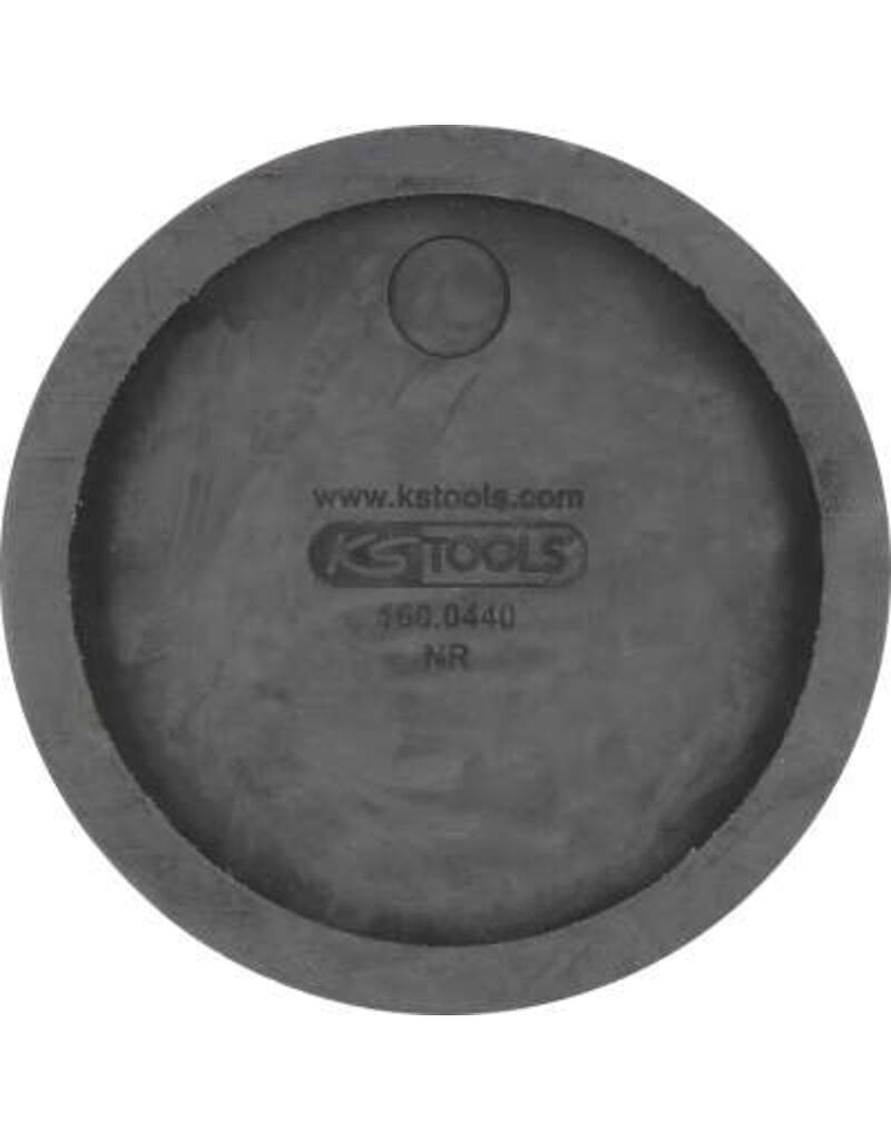 KS TOOLS Rubberschotel 23 voor Ravaglioli / Werther hefbruggen, Ø 123 mm - 160.0440
