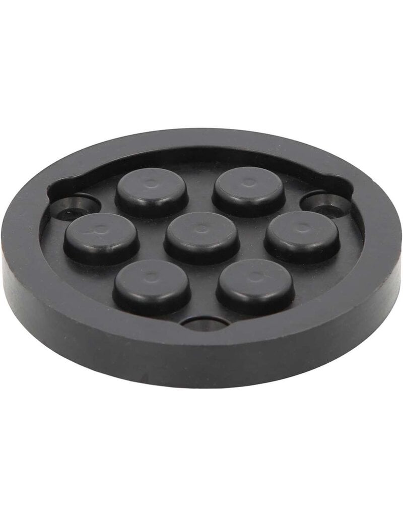 KS TOOLS Rubberschotel 24 voor Zippo hefbruggen, Ø 123 mm - 160.0444