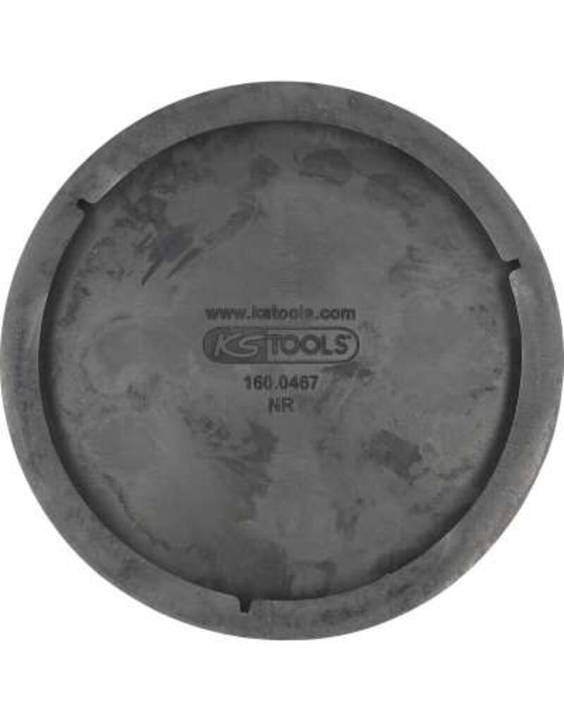 KS TOOLS Rubberschotel 05 voor Twin Busch hefbruggen, Ø 140 mm - 160.0467