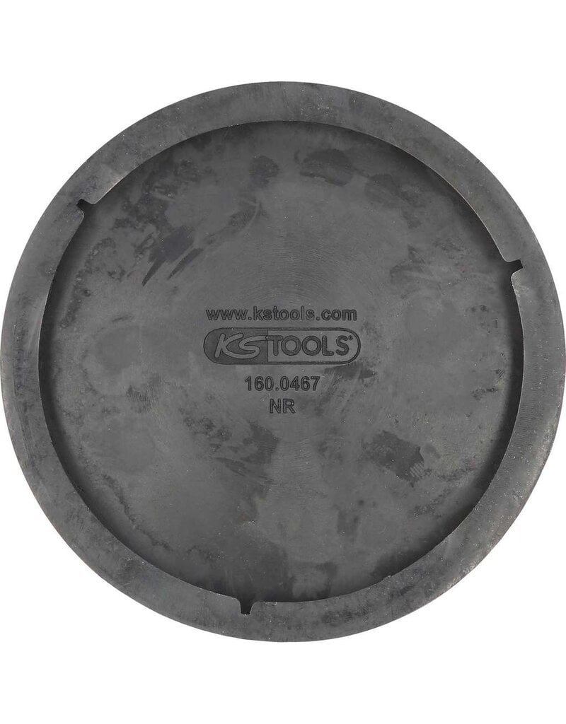 KS TOOLS Rubberschotel 05 voor Twin Busch hefbruggen, Ø 140 mm - 160.0467