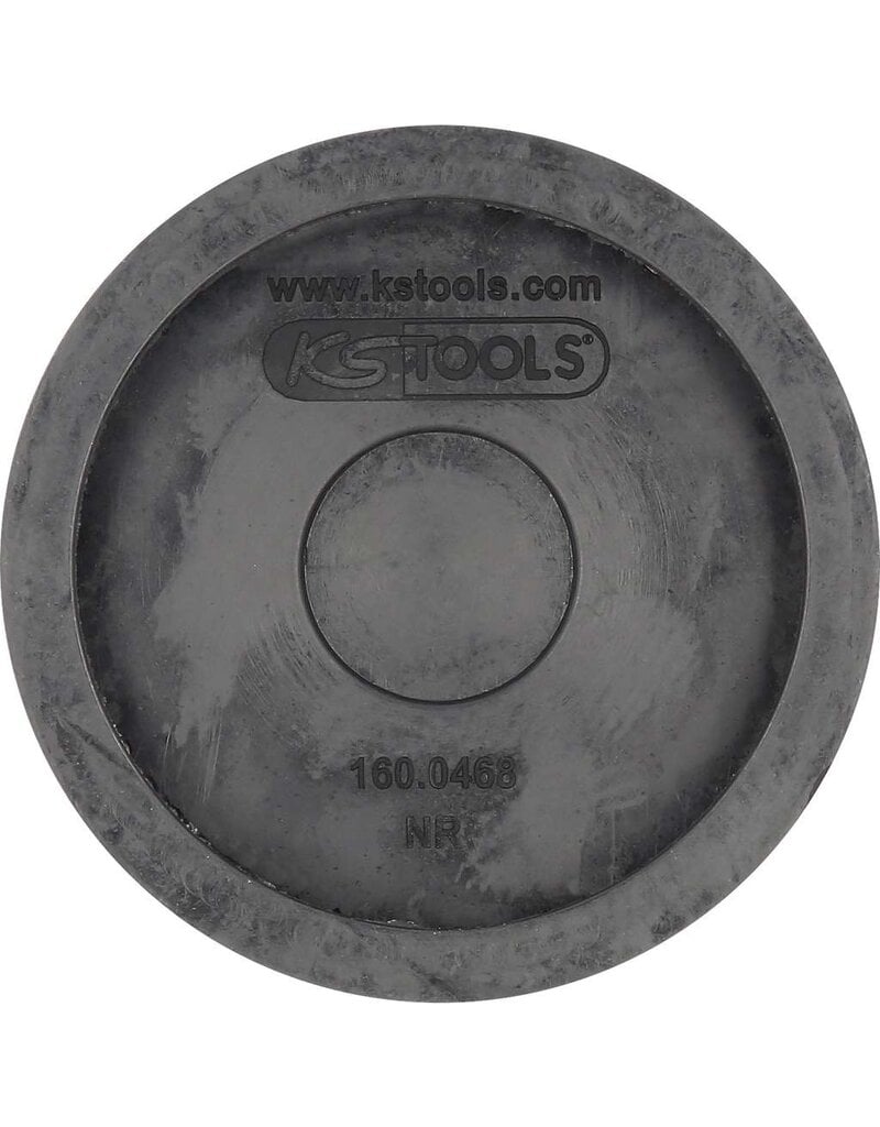 KS TOOLS Rubberschotel 06 voor Ravaglioli / Sirio / Space hefbruggen, Ø 100 mm - 160.0468