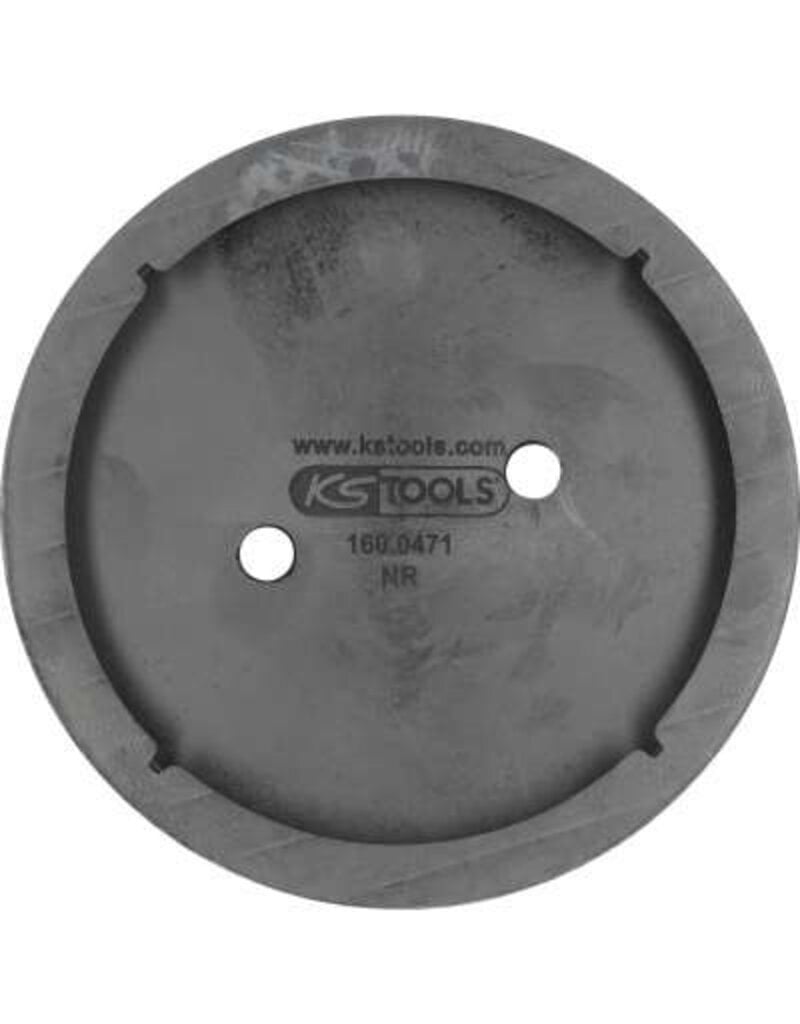 KS TOOLS Rubberschotel 09 voor Twin Busch hefbruggen, Ø 140 mm - 160.0471