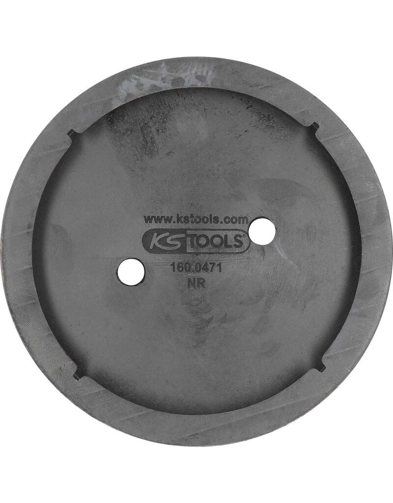 KS TOOLS Rubberschotel 09 voor Twin Busch hefbruggen, Ø 140 mm - 160.0471