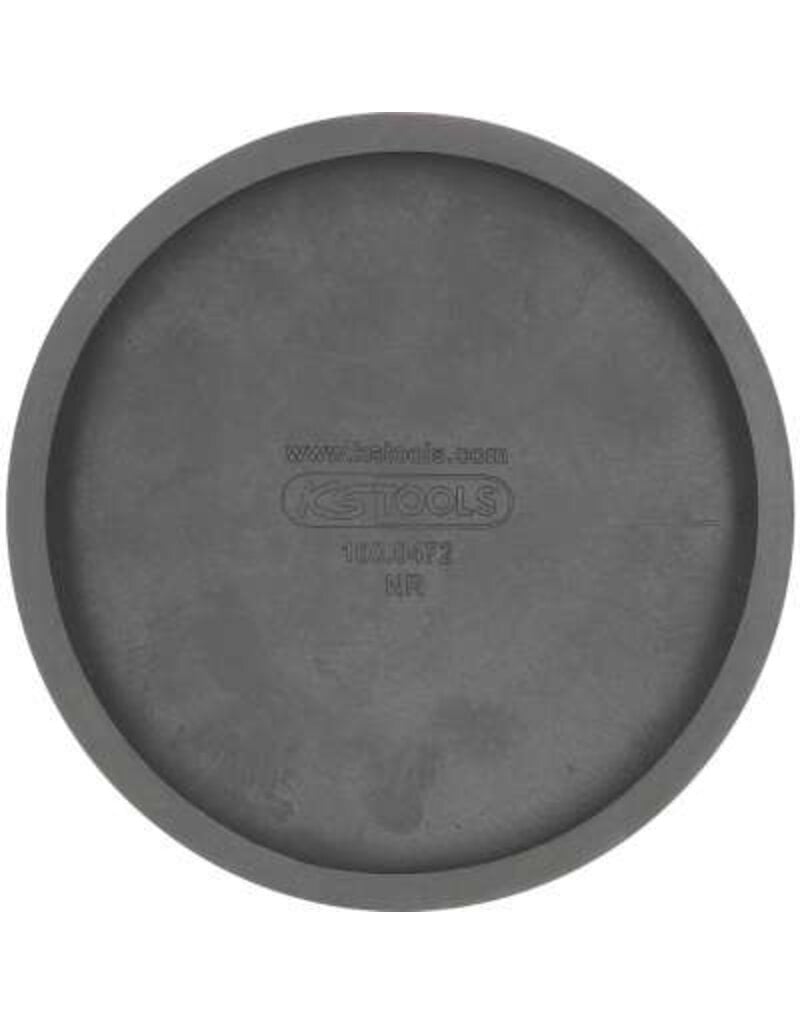 KS TOOLS Rubberschotel 10 voor Ravaglioli / Sirio / Space hefbruggen, Ø 130 mm - 160.0472