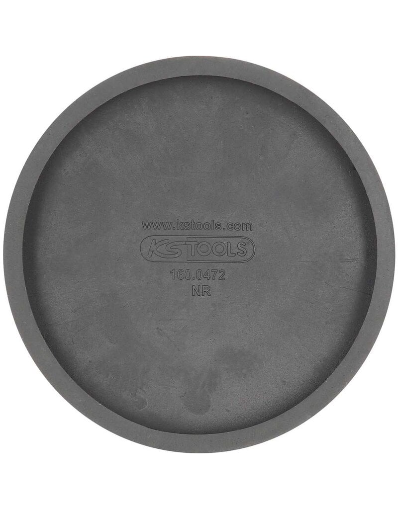 KS TOOLS Rubberschotel 10 voor Ravaglioli / Sirio / Space hefbruggen, Ø 130 mm - 160.0472