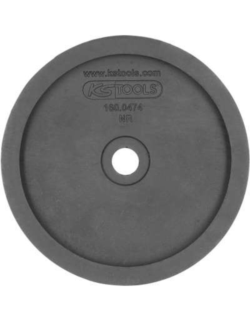 KS TOOLS Rubberschotel 12 voor J.A. Becker / ATH / HOFMANN / Herrmann hefbruggen, Ø 120 mm - 160.0474