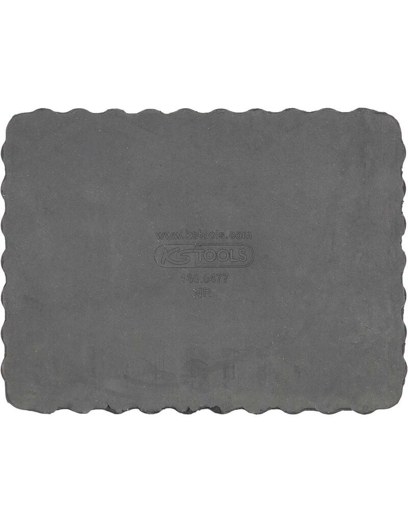 KS TOOLS Rubberonderlegger 02 voor hefbruggen 160 x 120 x 30 mm  - 160.0477