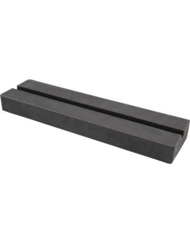 KS TOOLS Rubberonderlegger 09 met groef voor hefbruggen, 373 x 100 x 35 mm  - 160.0484
