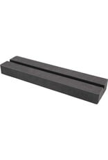 KS TOOLS Rubberonderlegger 09 met groef voor hefbruggen, 373 x 100 x 35 mm  - 160.0484