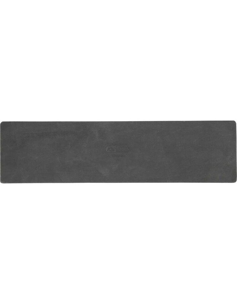 KS TOOLS Rubberonderlegger 09 met groef voor hefbruggen, 373 x 100 x 35 mm  - 160.0484