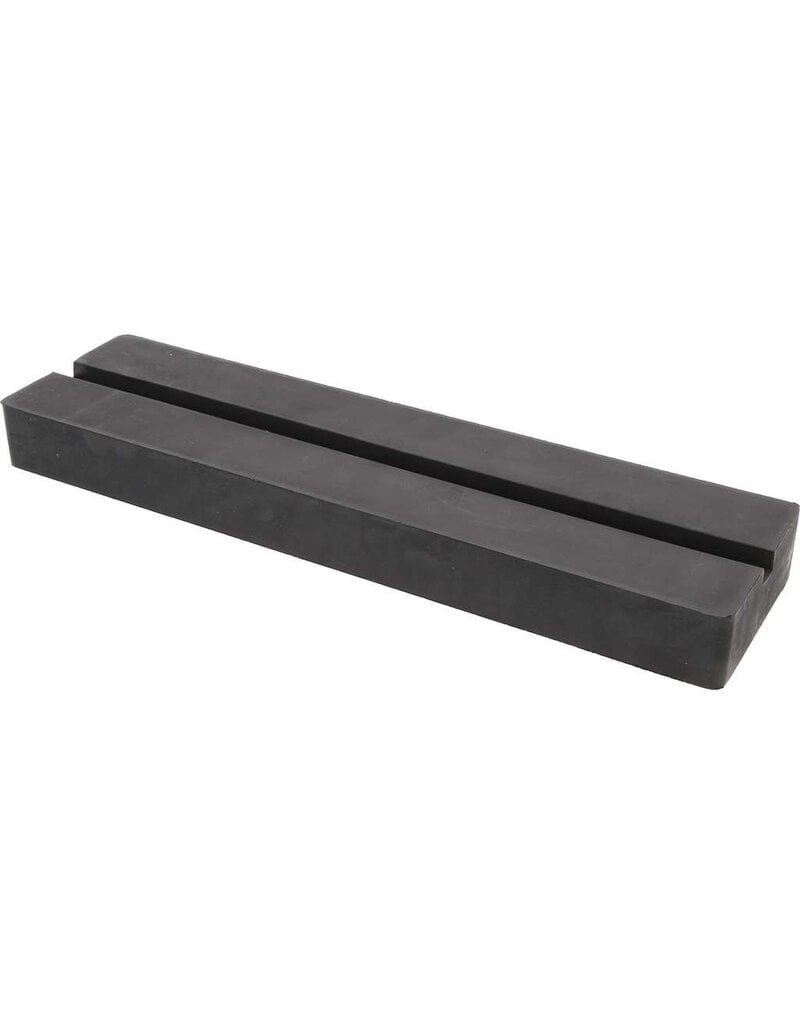 KS TOOLS Rubberonderlegger 09 met groef voor hefbruggen, 373 x 100 x 35 mm  - 160.0484