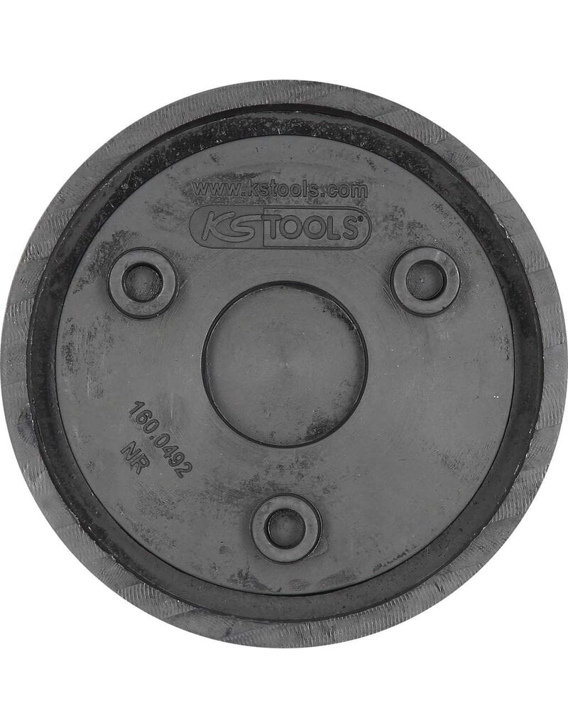 KS TOOLS Rubberschotel 16 voor Ravaglioli hefbruggen, Ø 120 mm - 160.0492