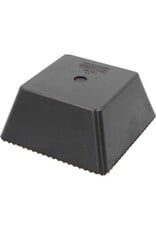 KS TOOLS Rubberonderlegger 17 voor hefbruggen, 150 x 150 x 70 mm - 160.0503