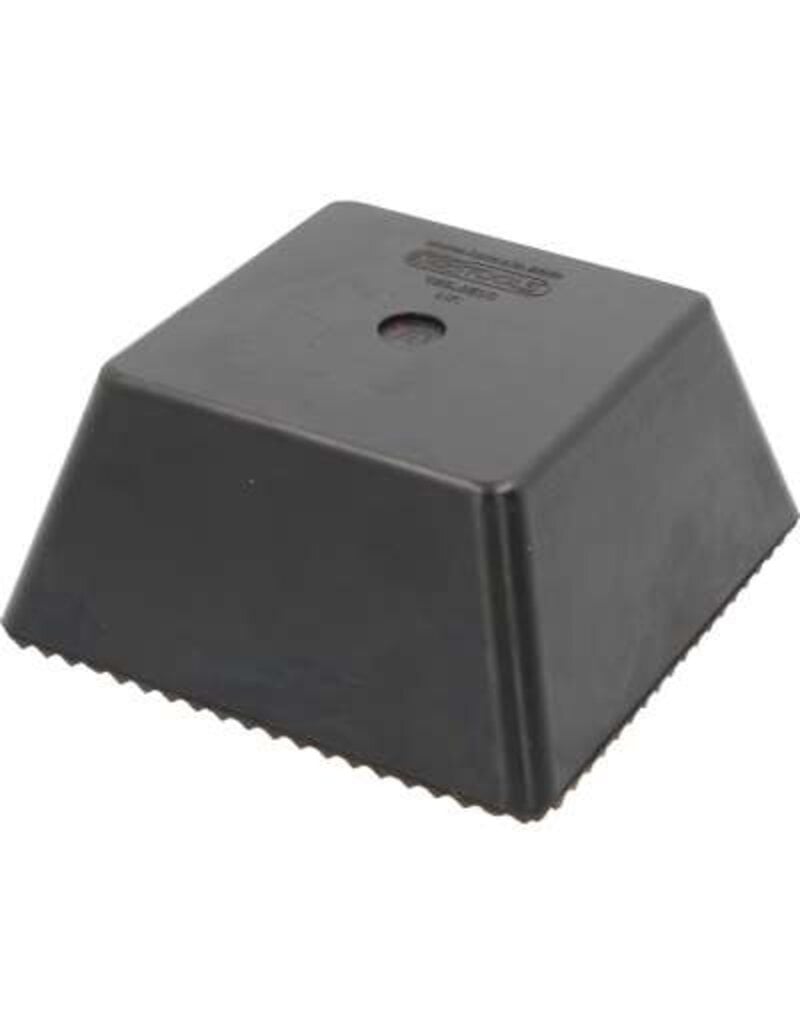 KS TOOLS Rubberonderlegger 17 voor hefbruggen, 150 x 150 x 70 mm - 160.0503
