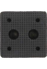 KS TOOLS Rubberonderlegger 17 voor hefbruggen, 150 x 150 x 70 mm - 160.0503