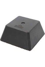 KS TOOLS Rubberonderlegger 17 voor hefbruggen, 150 x 150 x 70 mm - 160.0503