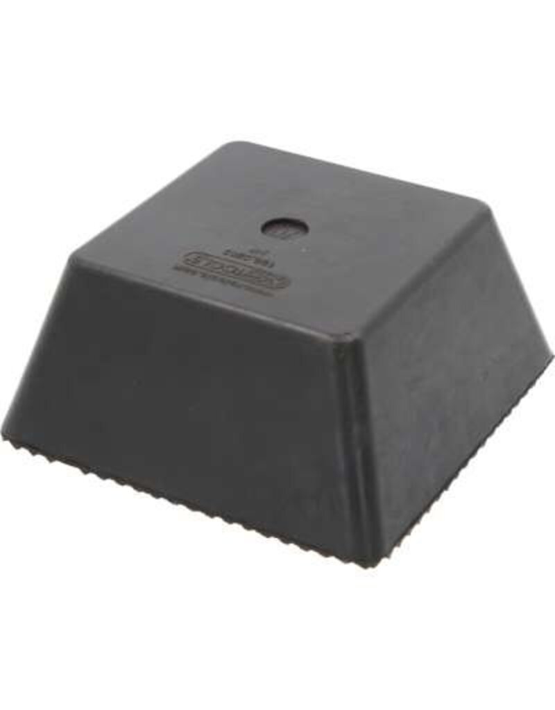 KS TOOLS Rubberonderlegger 17 voor hefbruggen, 150 x 150 x 70 mm - 160.0503