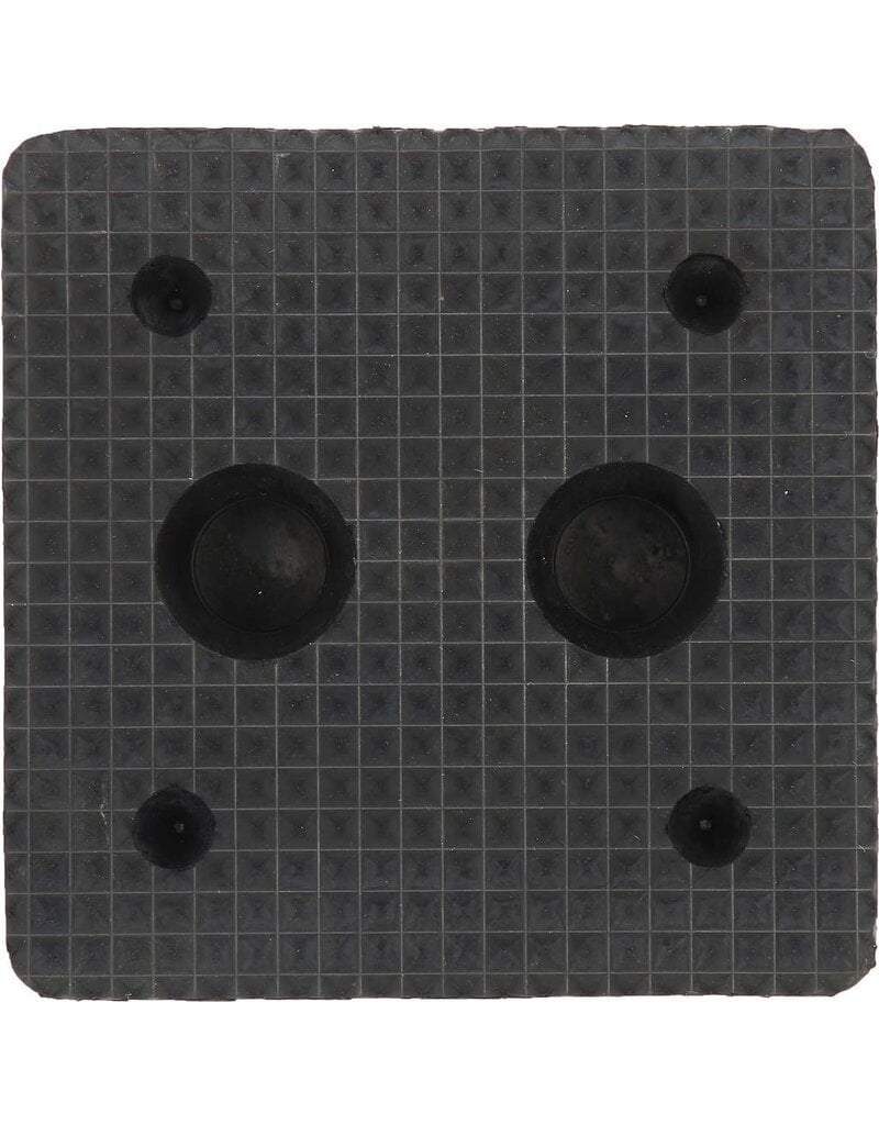 KS TOOLS Rubberonderlegger 17 voor hefbruggen, 150 x 150 x 70 mm - 160.0503