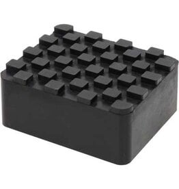 KS TOOLS Rubberonderlegger 18 voor hefbruggen, 120 x 100 x 50 mm - 160.0507