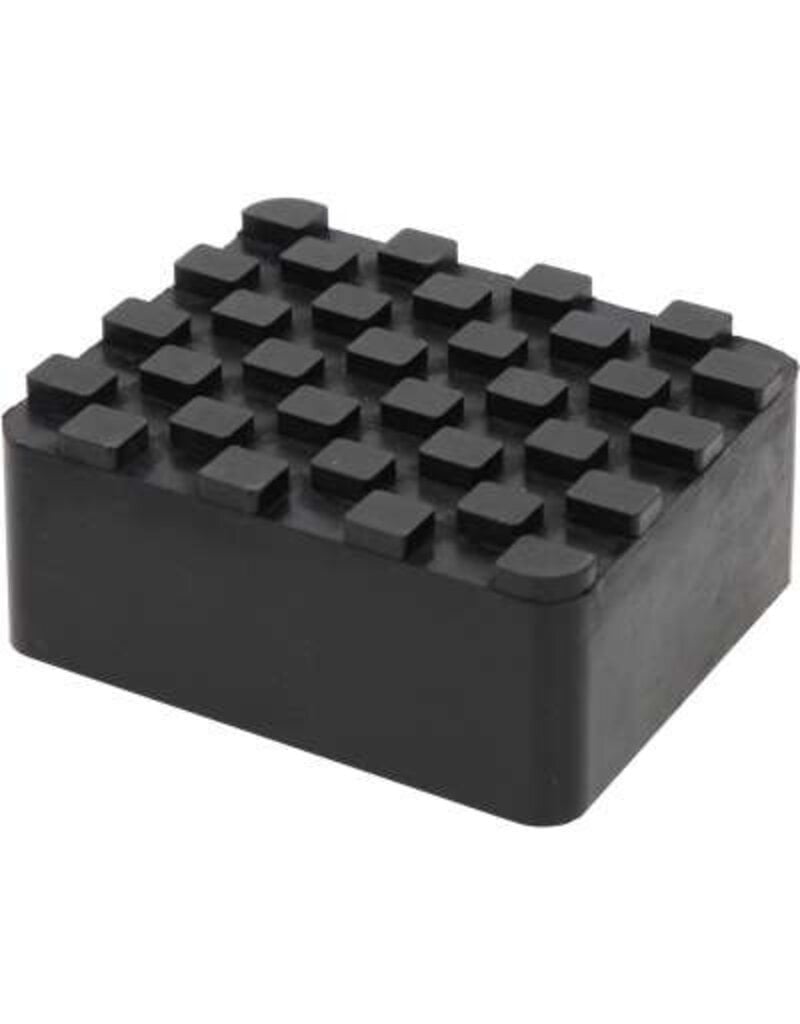 KS TOOLS Rubberonderlegger 18 voor hefbruggen, 120 x 100 x 50 mm - 160.0507