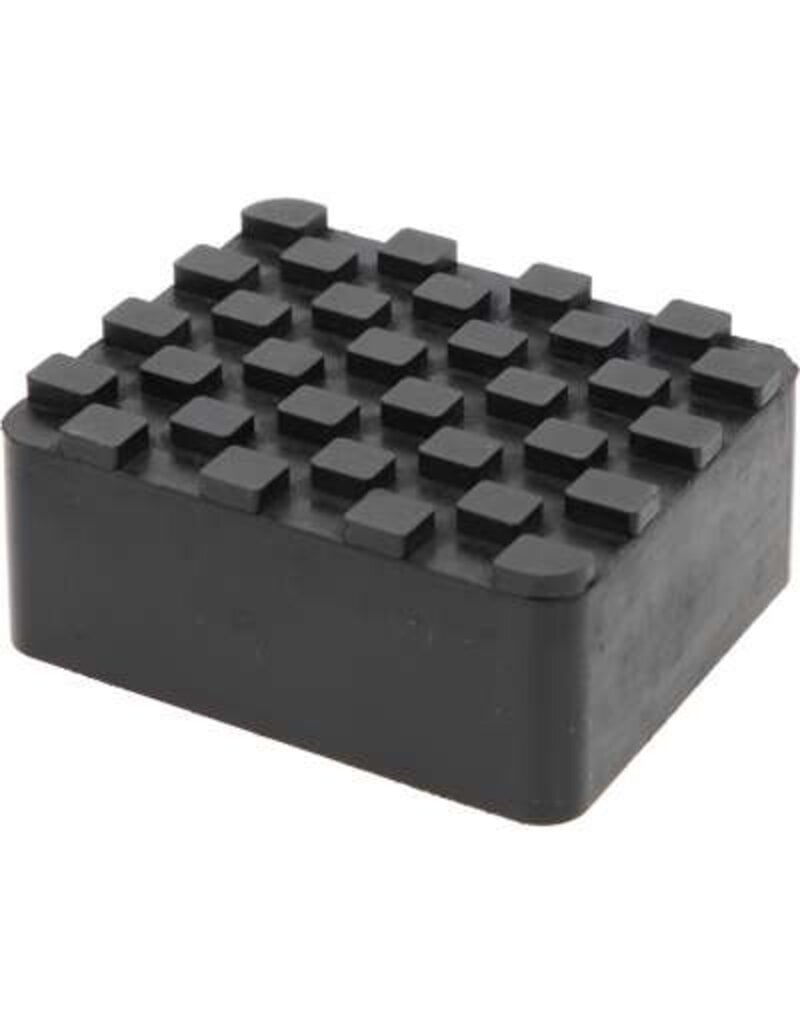 KS TOOLS Rubberonderlegger 18 voor hefbruggen, 120 x 100 x 50 mm - 160.0507