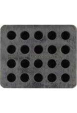 KS TOOLS Rubberonderlegger 18 voor hefbruggen, 120 x 100 x 50 mm - 160.0507