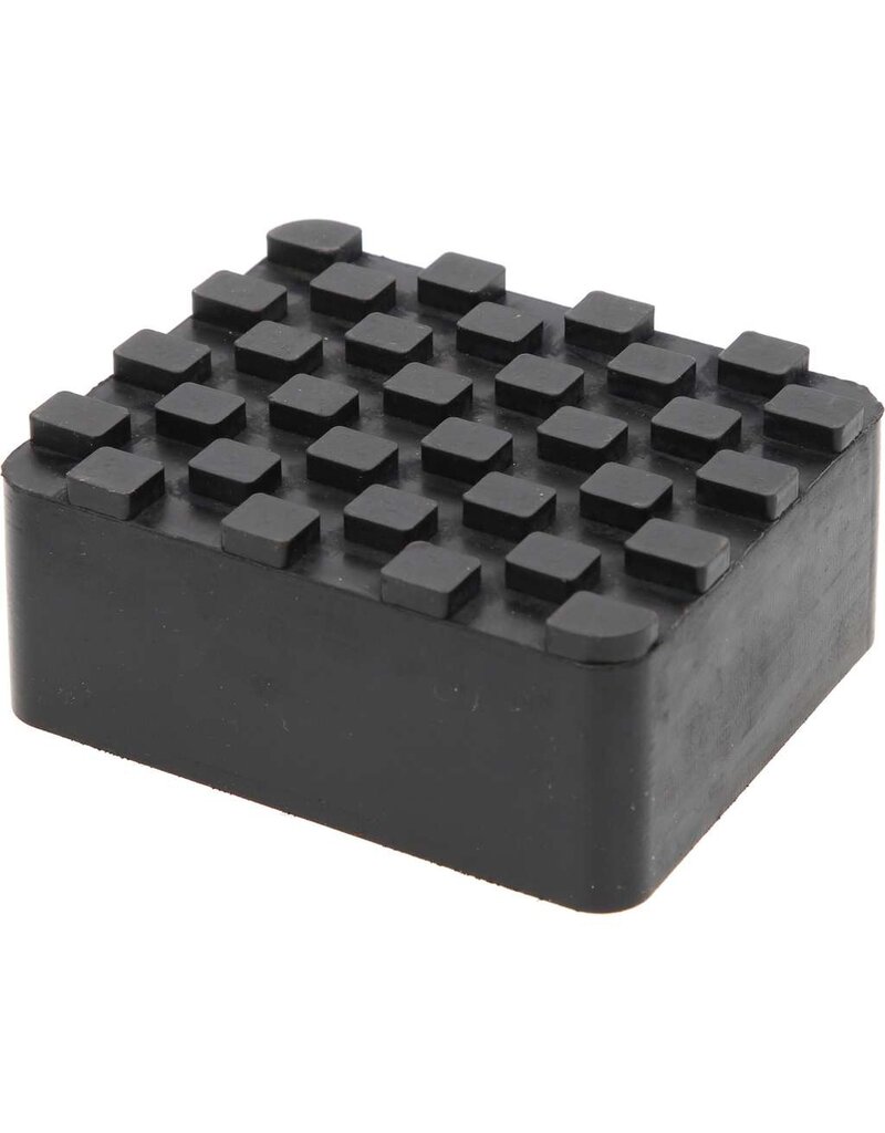 KS TOOLS Rubberonderlegger 18 voor hefbruggen, 120 x 100 x 50 mm - 160.0507