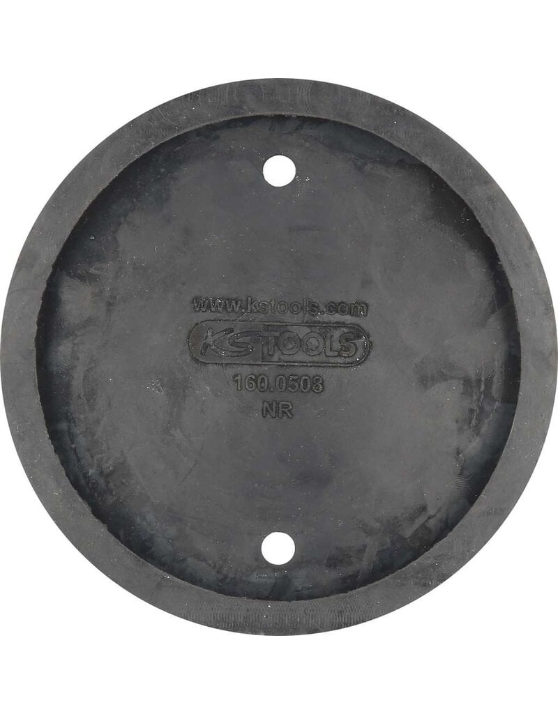 KS TOOLS Rubberschotel 26 voor MAHA / Slift hefbruggen, Ø 120 mm - 160.0508