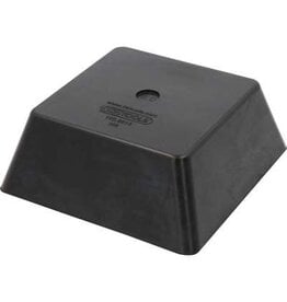 KS TOOLS Rubberonderlegger 19 voor hefbruggen, 150 x 150 x 60 mm - 160.0513