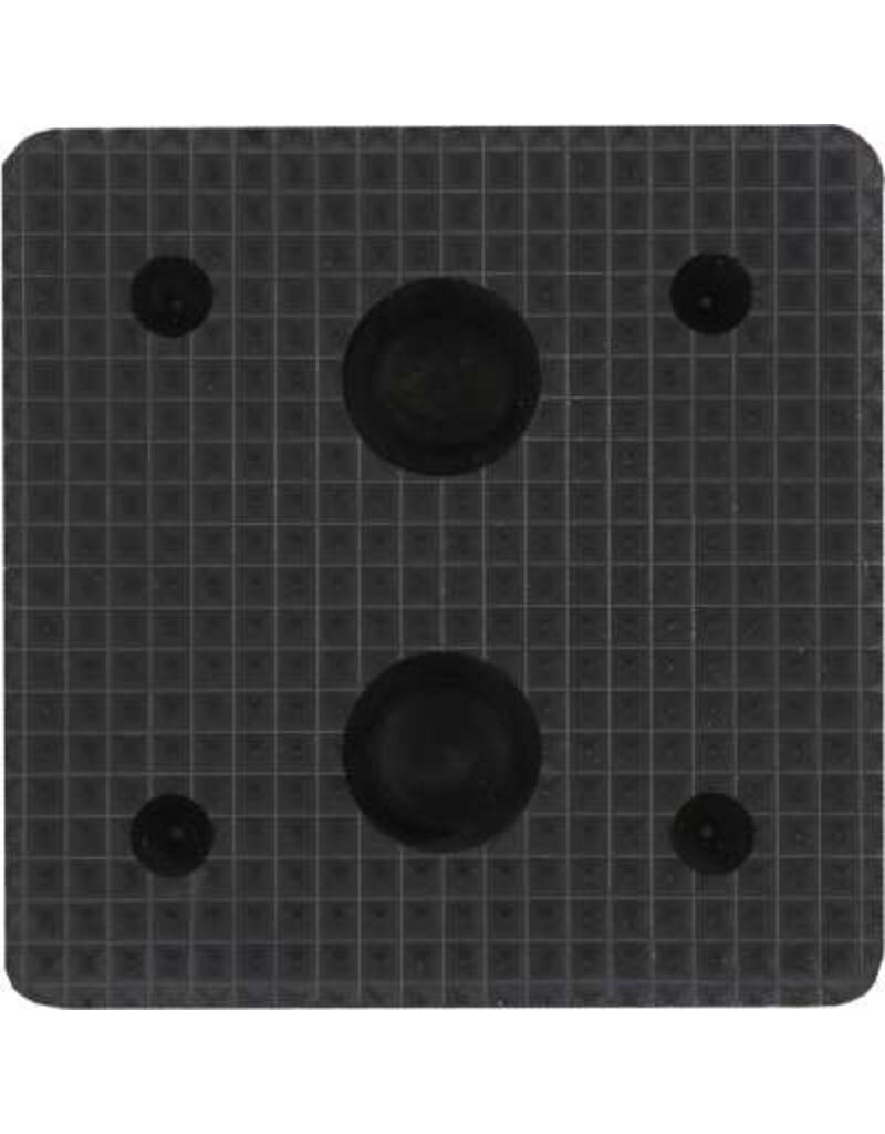 KS TOOLS Rubberonderlegger 19 voor hefbruggen, 150 x 150 x 60 mm - 160.0513