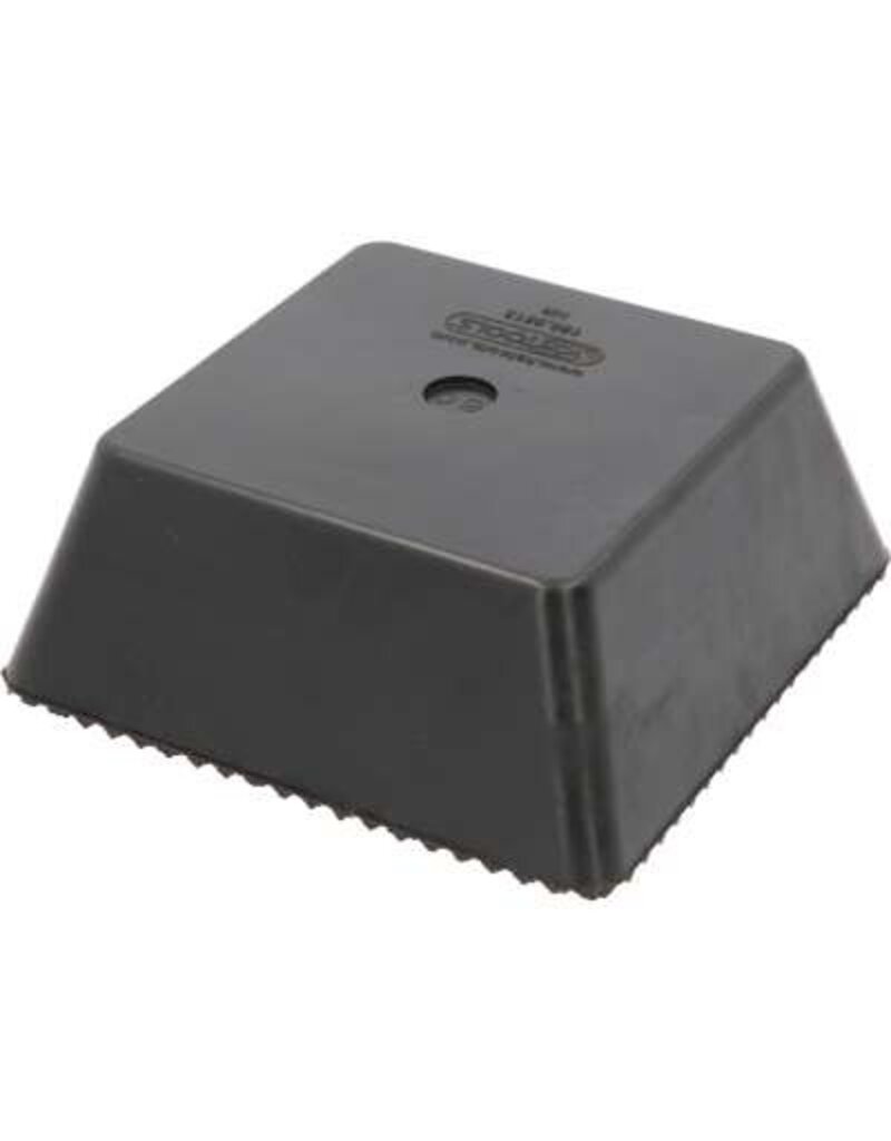 KS TOOLS Rubberonderlegger 19 voor hefbruggen, 150 x 150 x 60 mm - 160.0513