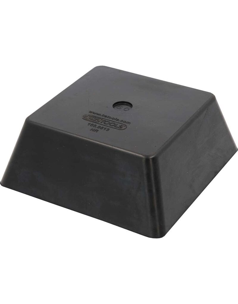 KS TOOLS Rubberonderlegger 19 voor hefbruggen, 150 x 150 x 60 mm - 160.0513