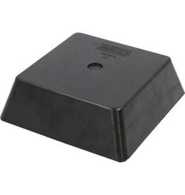 KS TOOLS Rubberonderlegger 20 voor hefbruggen, 150 x 150 x 50 mm - 160.0514