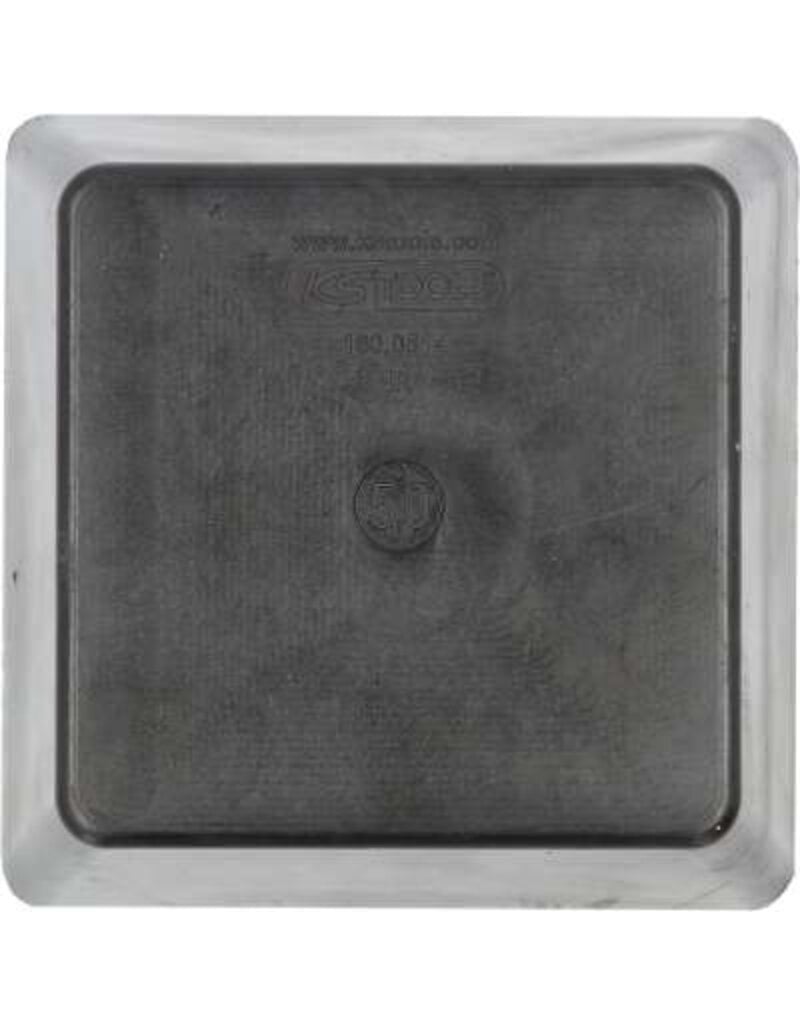 KS TOOLS Rubberonderlegger 20 voor hefbruggen, 150 x 150 x 50 mm - 160.0514