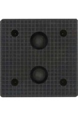 KS TOOLS Rubberonderlegger 20 voor hefbruggen, 150 x 150 x 50 mm - 160.0514