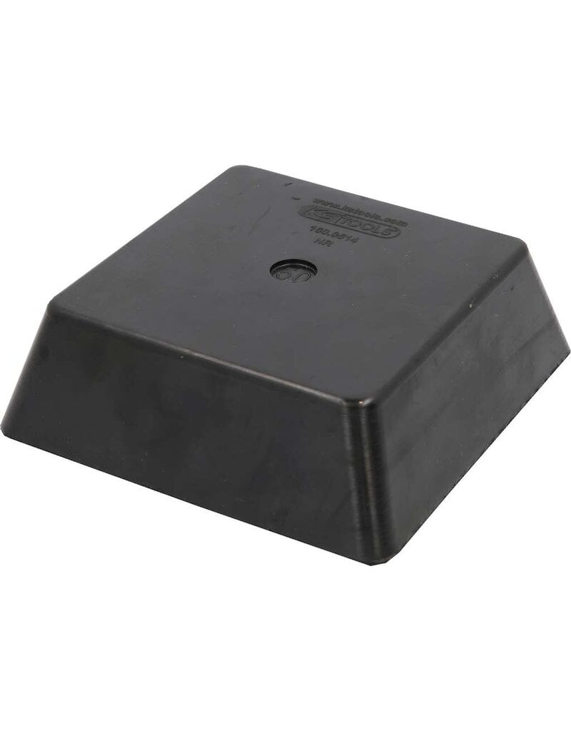 KS TOOLS Rubberonderlegger 20 voor hefbruggen, 150 x 150 x 50 mm - 160.0514