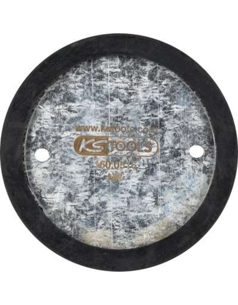 KS TOOLS Rubberschotel 27 voor Nussbaum / AMI / Slift hefbruggen, Ø 127 mm - 160.0516