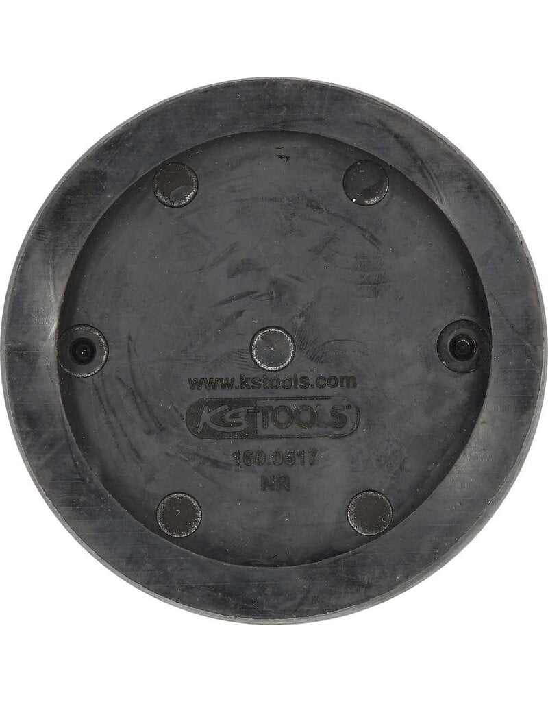 KS TOOLS Rubberschotel 28 voor Nussbaum / AMI / Slift hefbruggen, Ø 130 mm - 160.0517