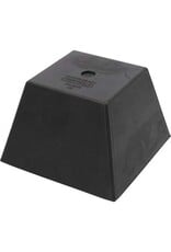 KS TOOLS Rubberonderlegger 21 voor hefbruggen, 150 x 150 x 100 mm - 160.0518