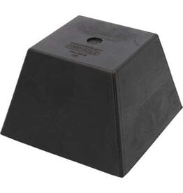 KS TOOLS Rubberonderlegger 21 voor hefbruggen, 150 x 150 x 100 mm - 160.0518