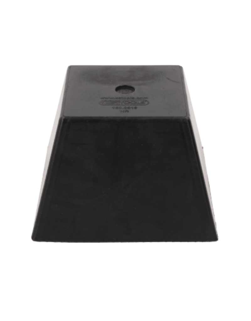 KS TOOLS Rubberonderlegger 21 voor hefbruggen, 150 x 150 x 100 mm - 160.0518