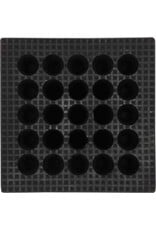 KS TOOLS Rubberonderlegger 21 voor hefbruggen, 150 x 150 x 100 mm - 160.0518