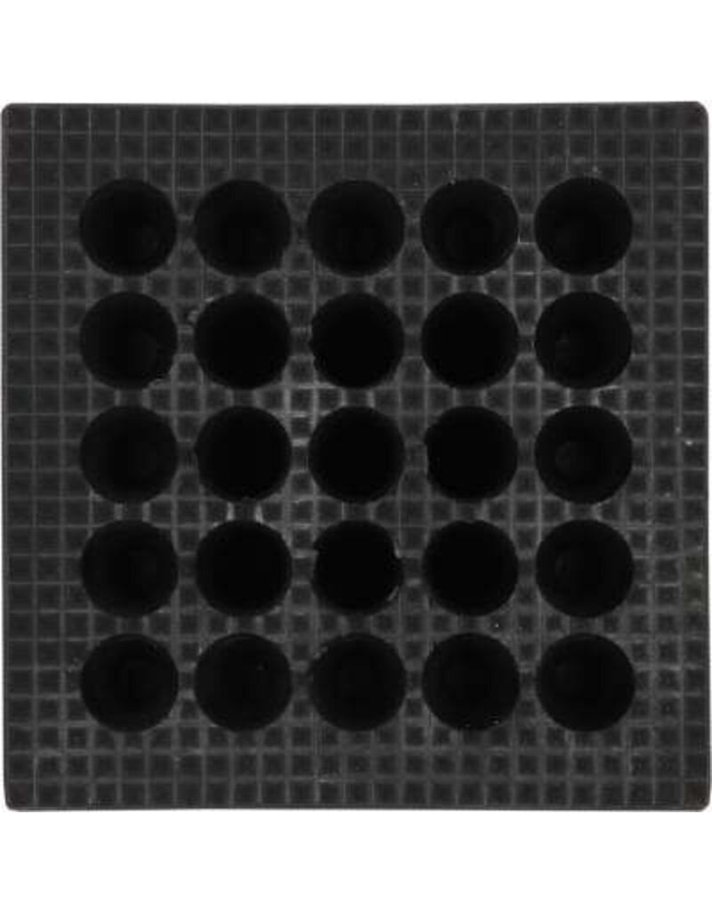 KS TOOLS Rubberonderlegger 21 voor hefbruggen, 150 x 150 x 100 mm - 160.0518