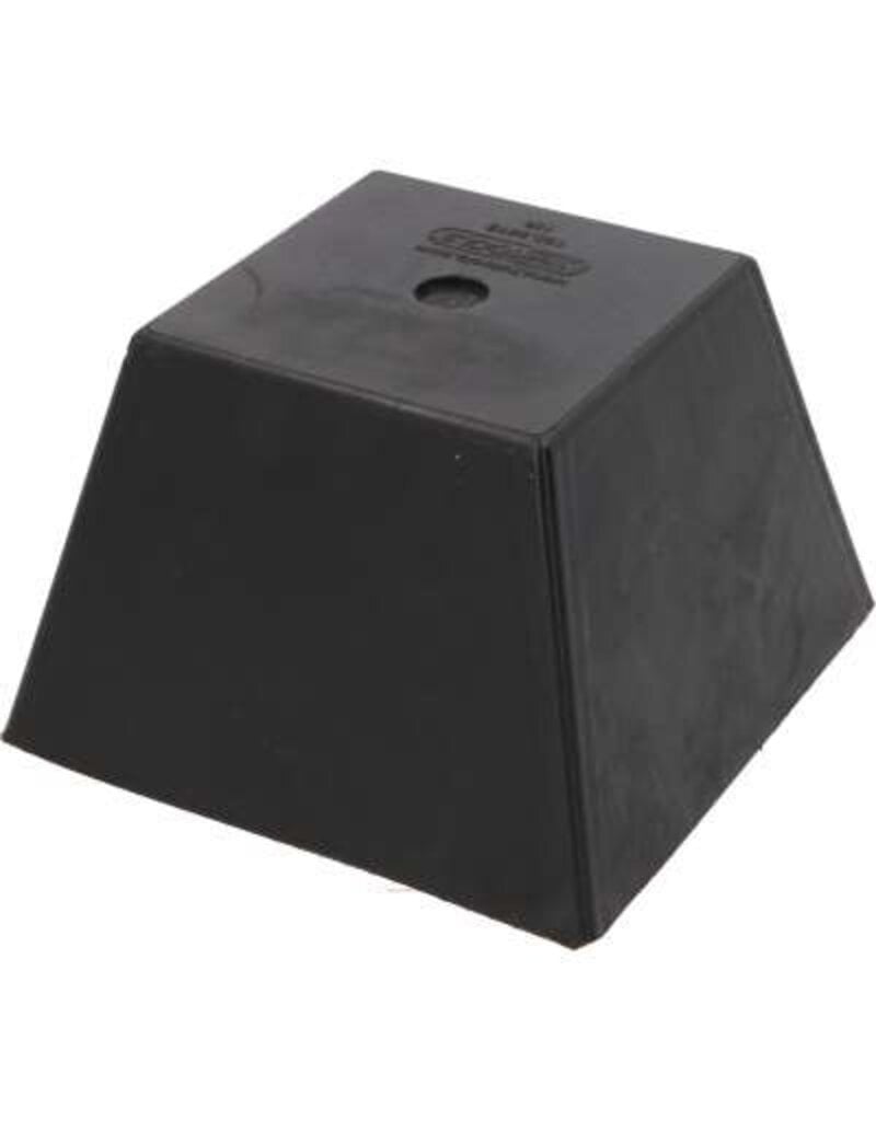 KS TOOLS Rubberonderlegger 21 voor hefbruggen, 150 x 150 x 100 mm - 160.0518