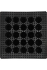 KS TOOLS Rubberonderlegger 21 voor hefbruggen, 150 x 150 x 100 mm - 160.0518