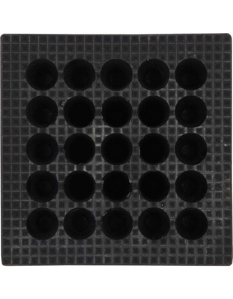 KS TOOLS Rubberonderlegger 21 voor hefbruggen, 150 x 150 x 100 mm - 160.0518
